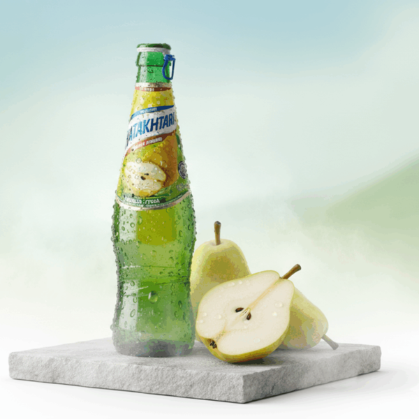 Lemoniada gruzińska Natakhtari bezalkoholowa o smaku gruszki 0,5l.