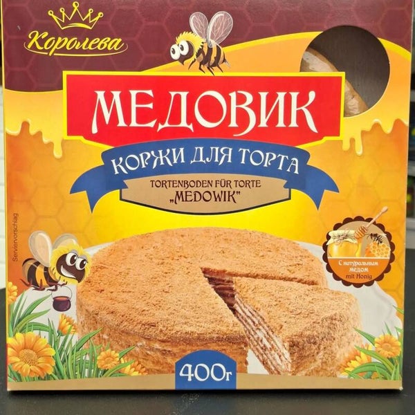 Spody do tortu „Medowyk” 400g.
