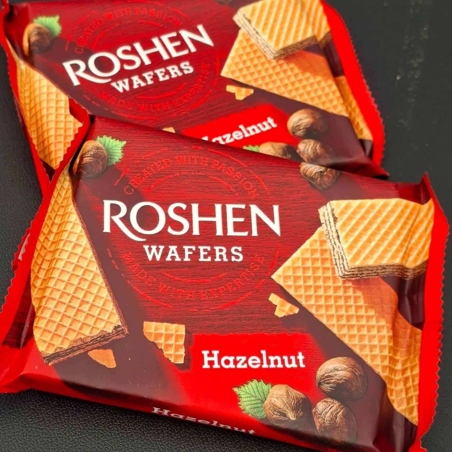 Wafle przekładane Hazelnut 72g
