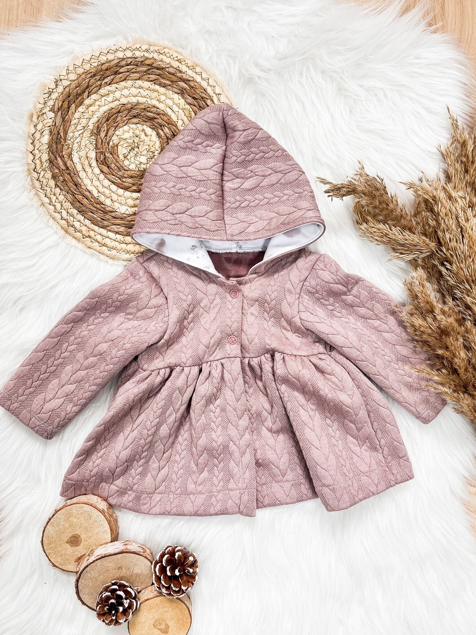 Cardigan Zopfstrick Gr. 62