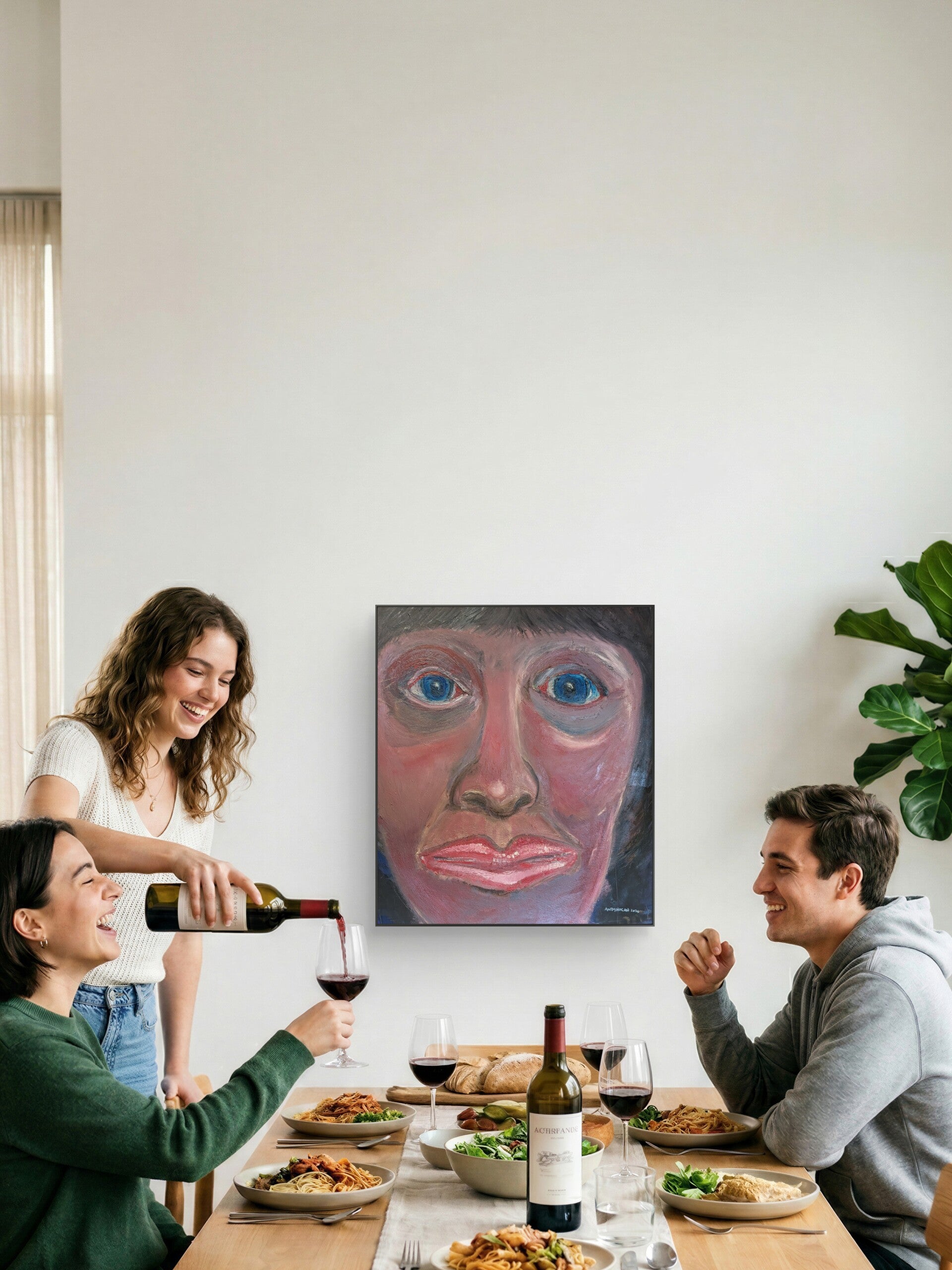 Big brother 42" x 47"