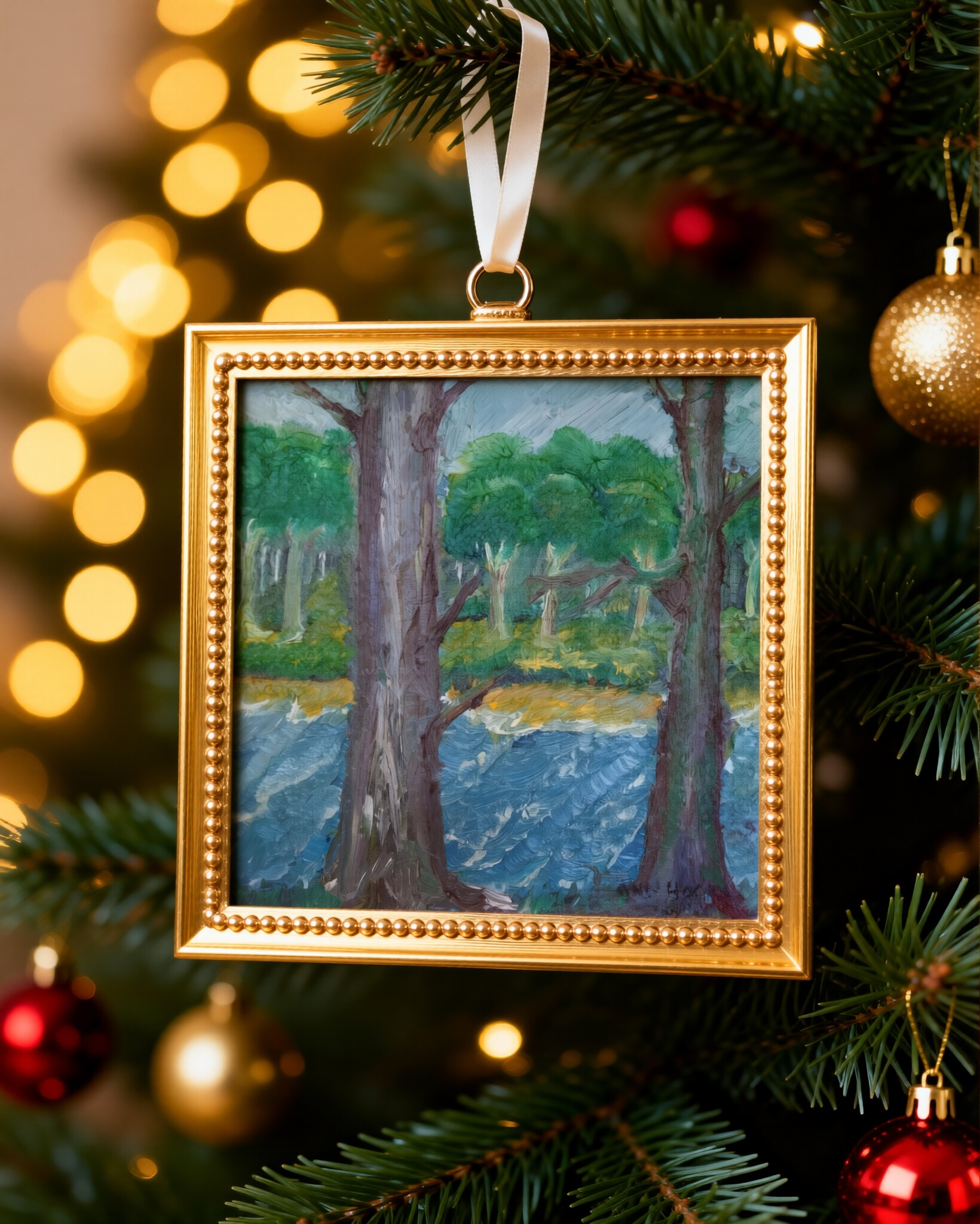 Trees over the river