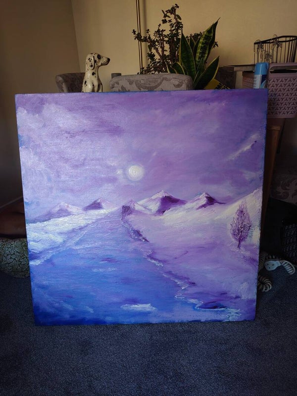 Frozen mountain