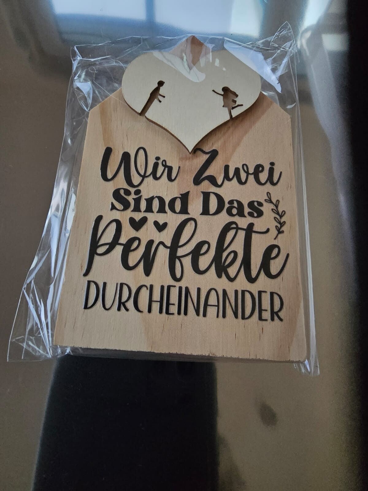 Wir zwei sind das perfekte Durcheinander