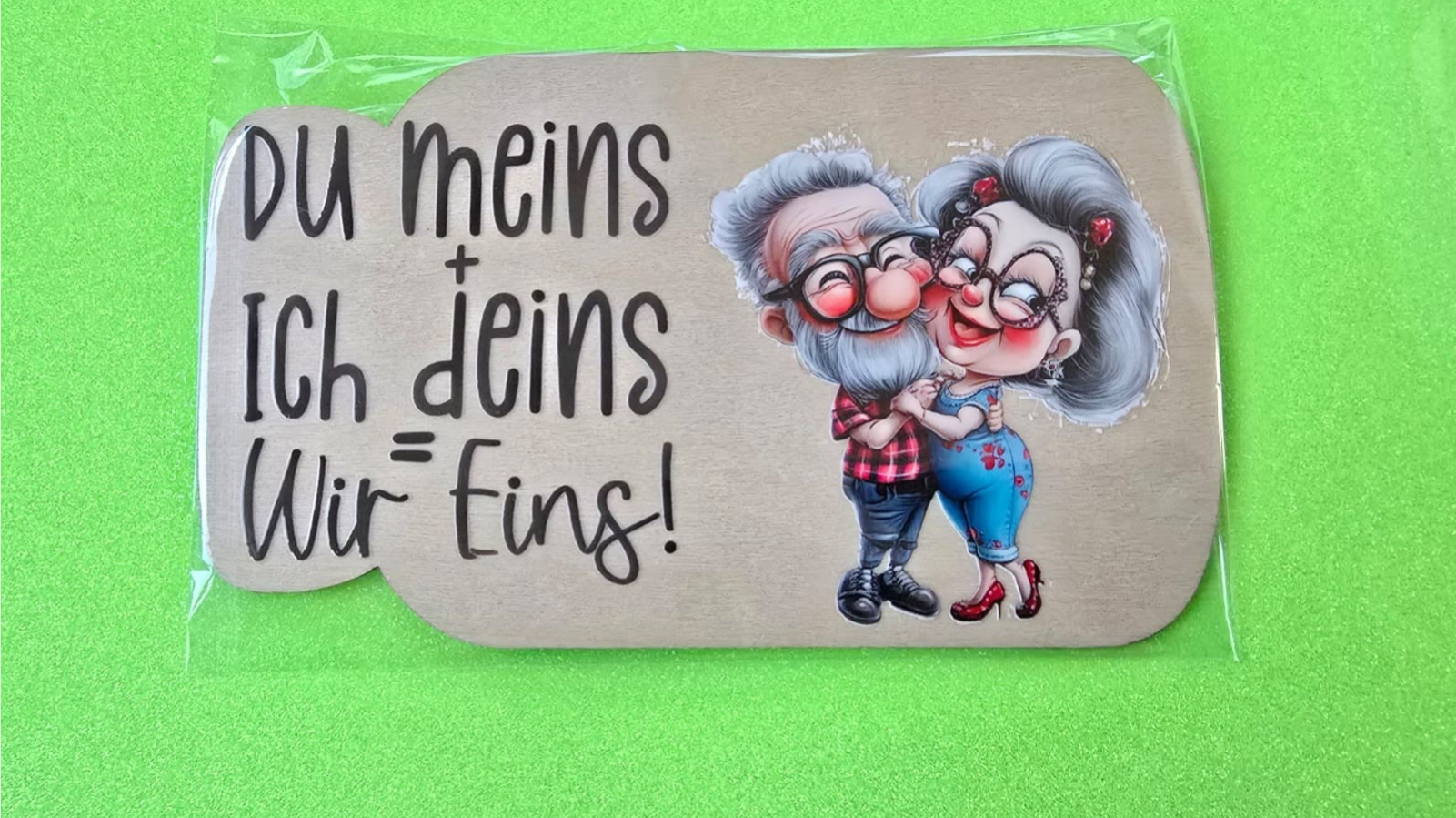 Du meins, ich deins, WIR eins