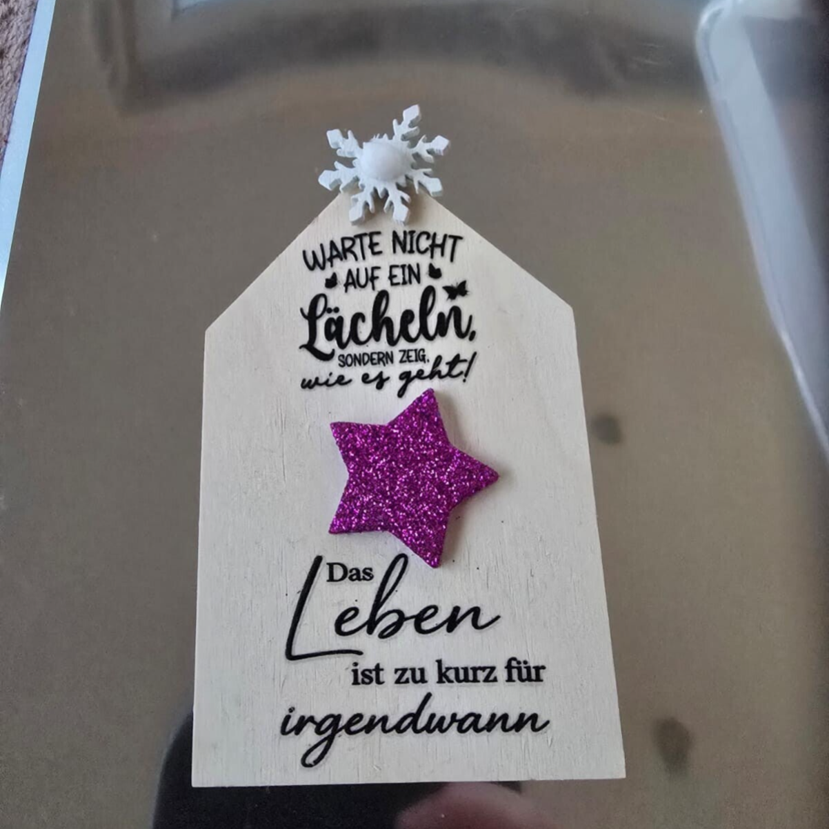 Das Leben ist zu kurz für irgendwann