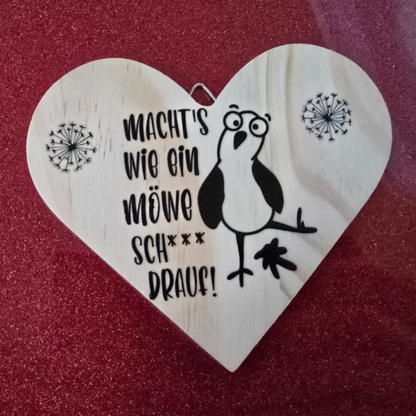 Machts wie eine Möwe, sch.... drauf