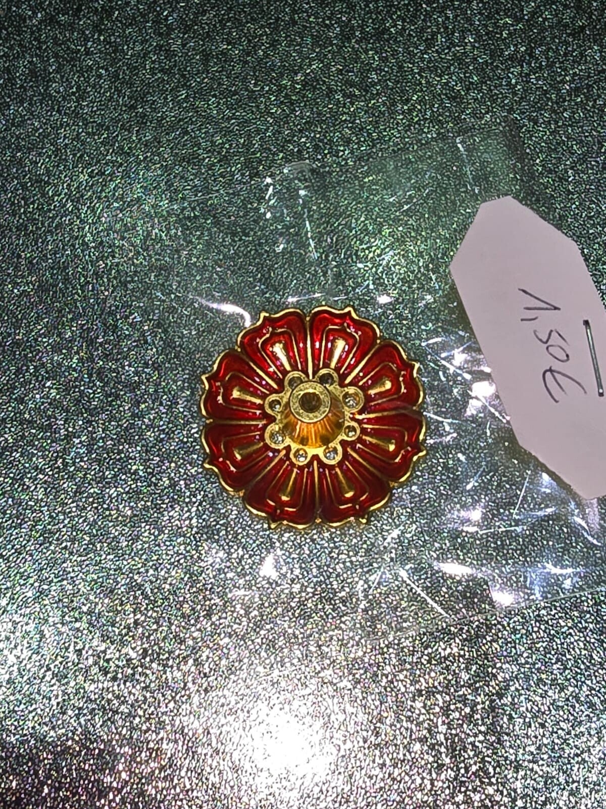 roter Räucherhalte 3,5 cm