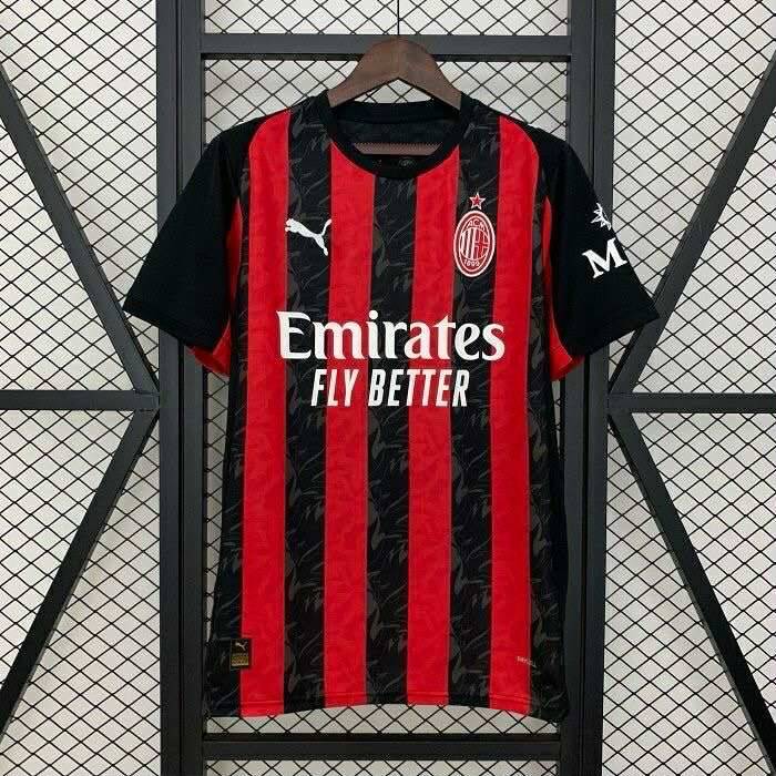 Maillot AC MILAN - Rouge et Noir
