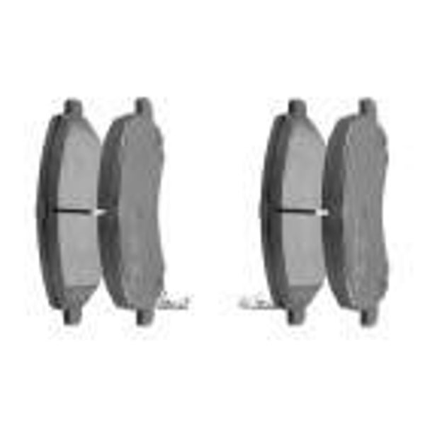 Plaquettes de frein avant Mitsubishi Eclipse 2.4i 2.4 RS 2.4 GS 3.0i 3.8i 3.8 GT