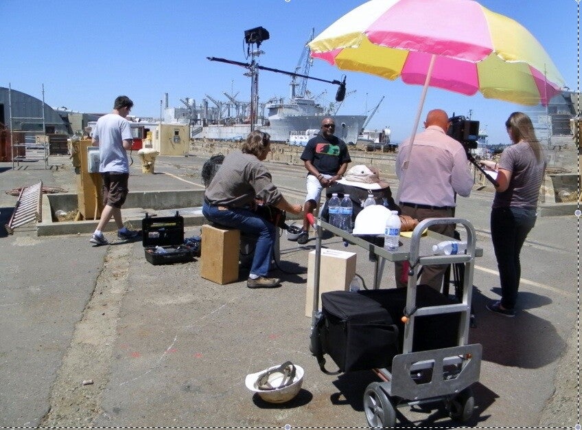 Interview ex crew members of the USS KANSAS CITY AOR3
