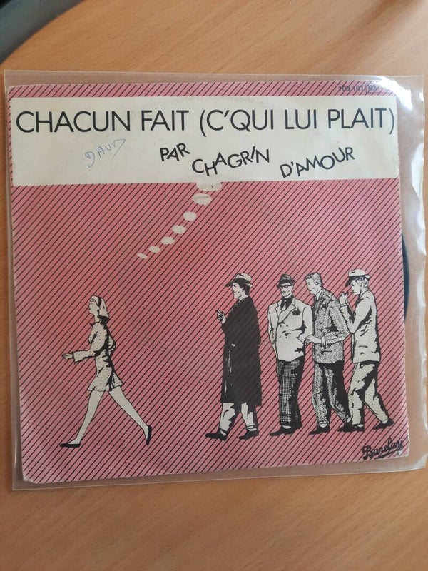 Vinyle 45 tours (dep 84)