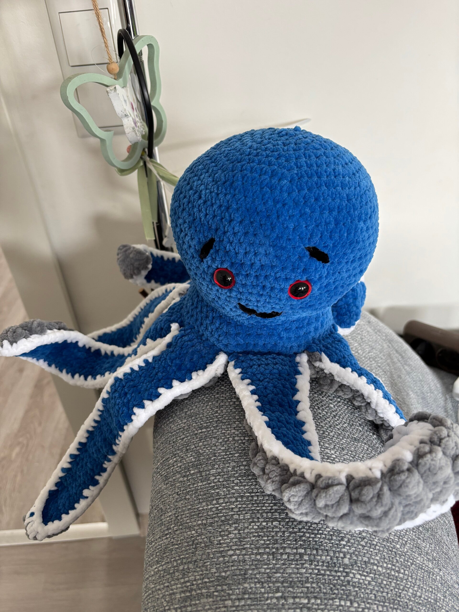Blauer Oktopus