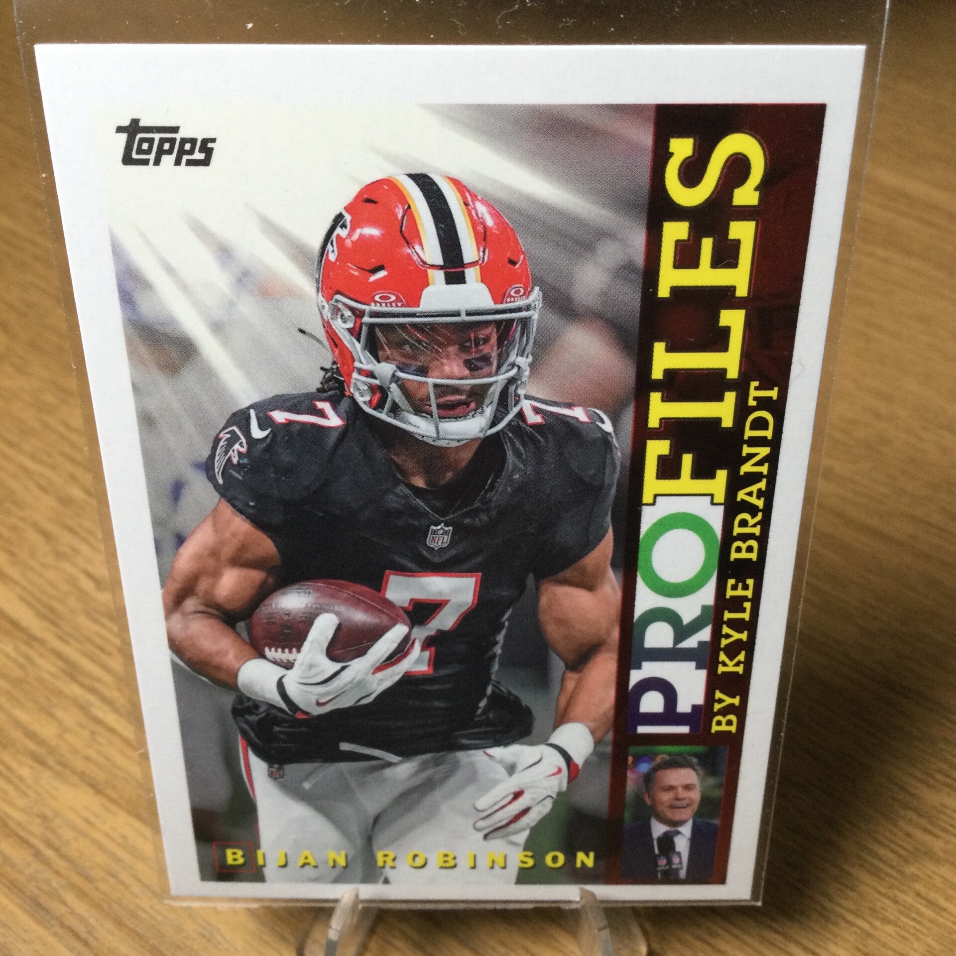BIJAN ROBINSON - 2026 TOPPS FLAGSHIP - PROFILES BY KYLE BRANDT #TP-11