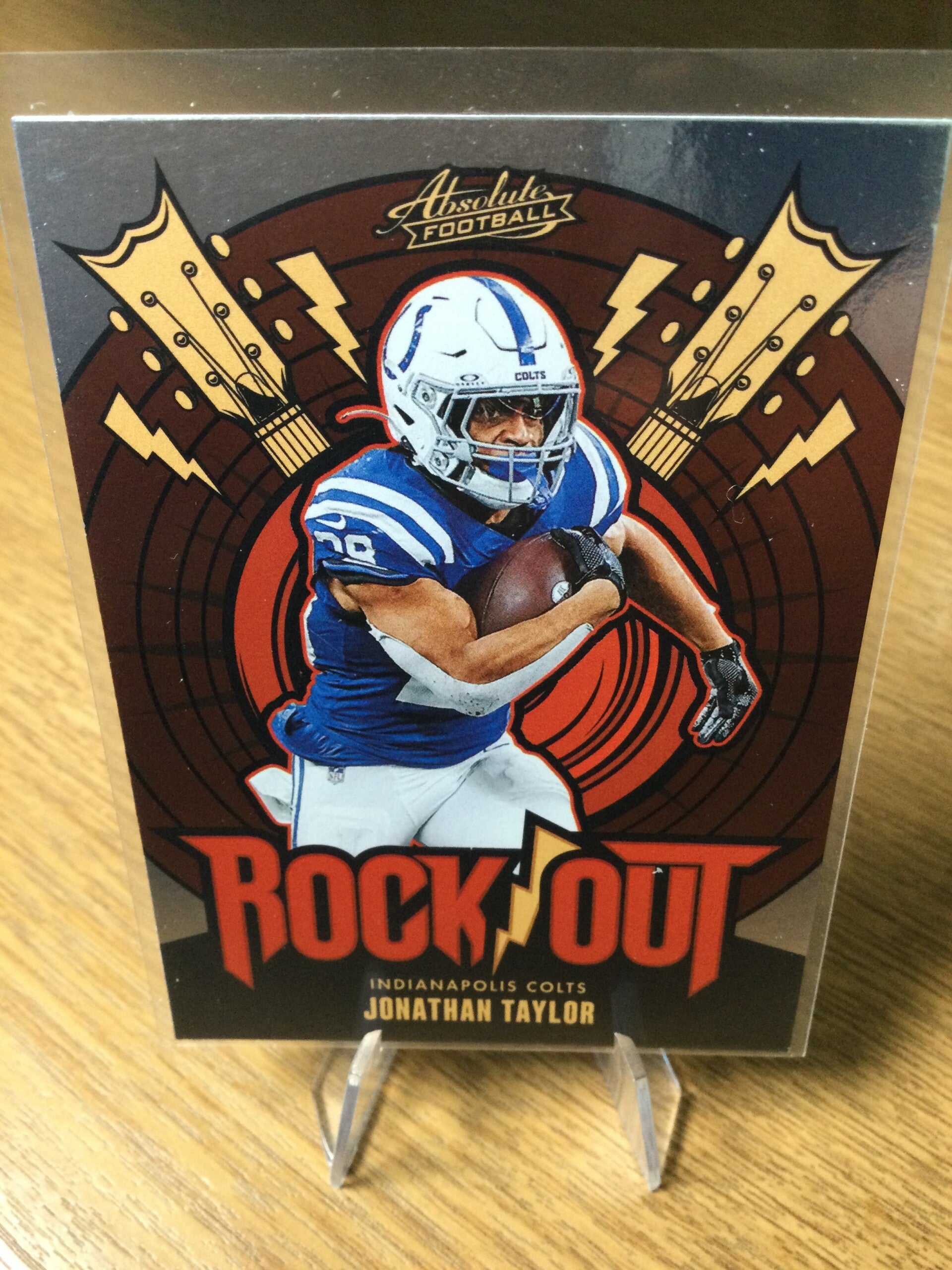 JONATHAN TAYLOR - 2024 PANINI ABSOLUTE - ROCK OUT #RO-JTR