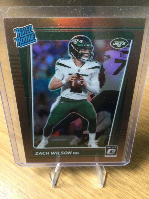ZACH WILSON RC - 2021 PANINI DONRUSS OPTIC - RATED ROOKIE BRONZE HOLO PRIZM #202