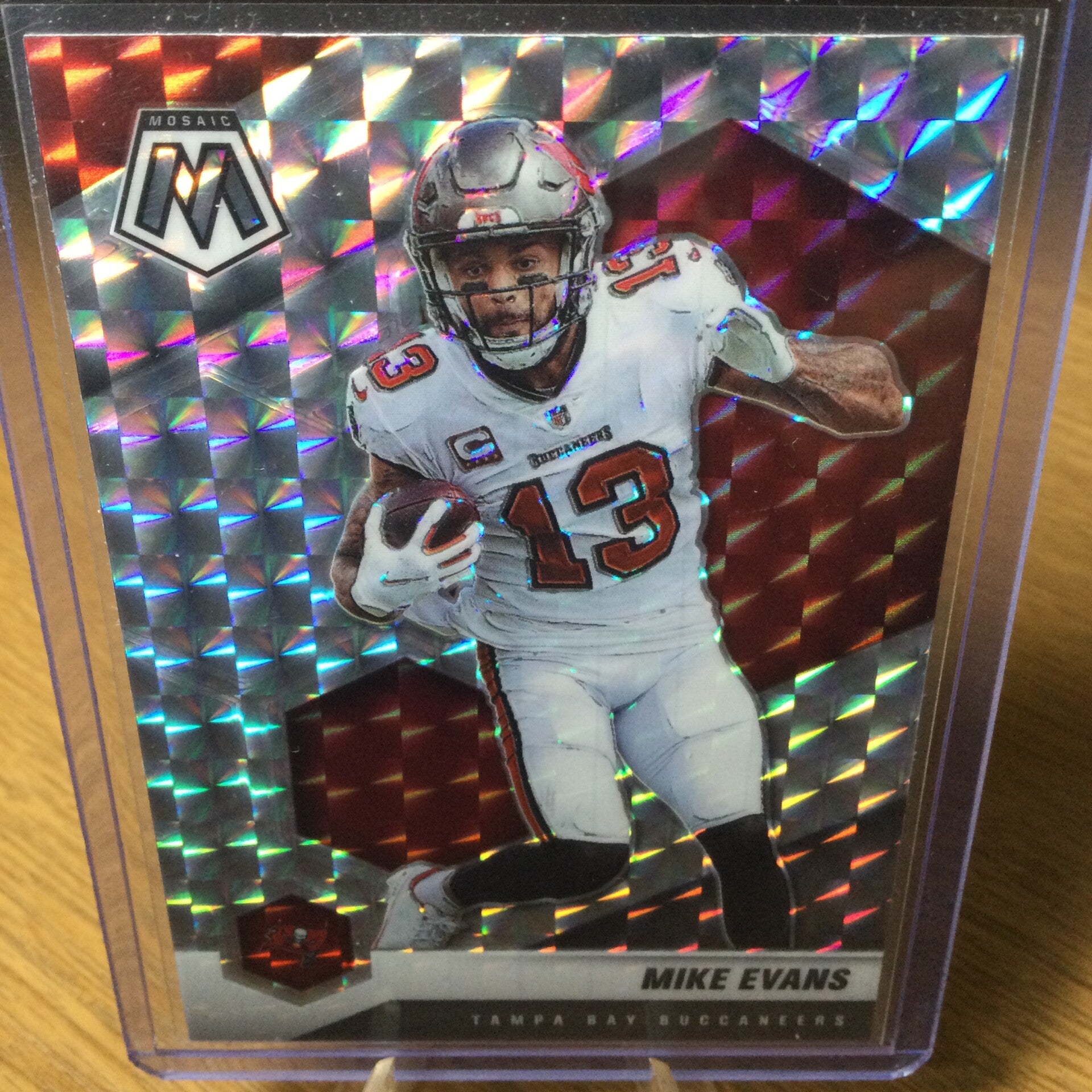 MIKE EVANS - 2021 PANINI MOSAIC - MOSAIC PRIZM #189