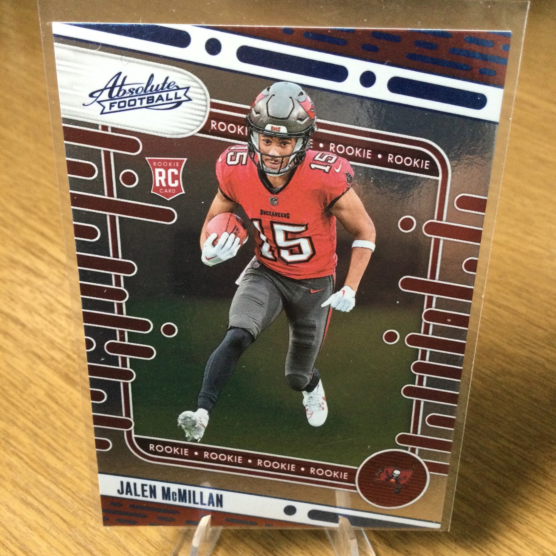 JALEN McMILLAN RC - 2024 PANINI ABSOLUTE - BLUE PARALLEL #173
