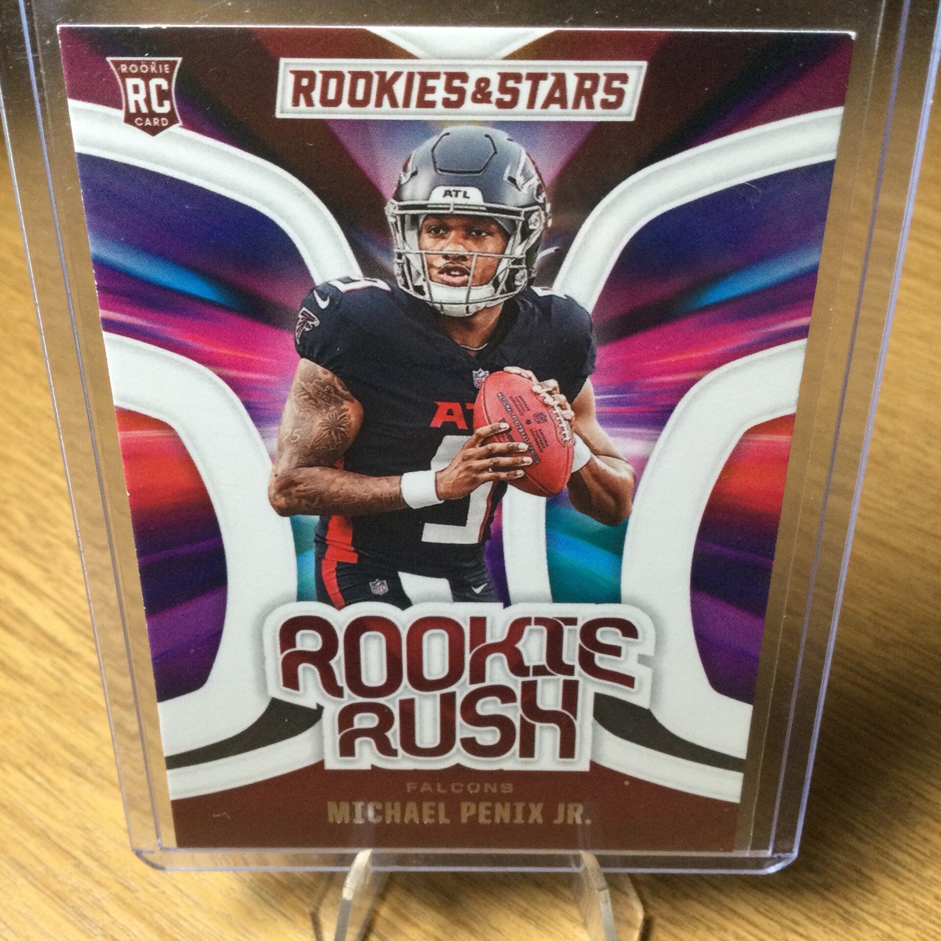 MICHAEL PENIX JR. RC - 2024 PANINI ROOKIES & STARS - ROOKIE RUSH #RR-MPJ
