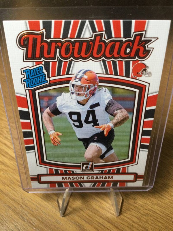 MASON GRAHAM RC - 2025 PANINI DONRUSS - RATED ROOKIE THROWBACK #40
