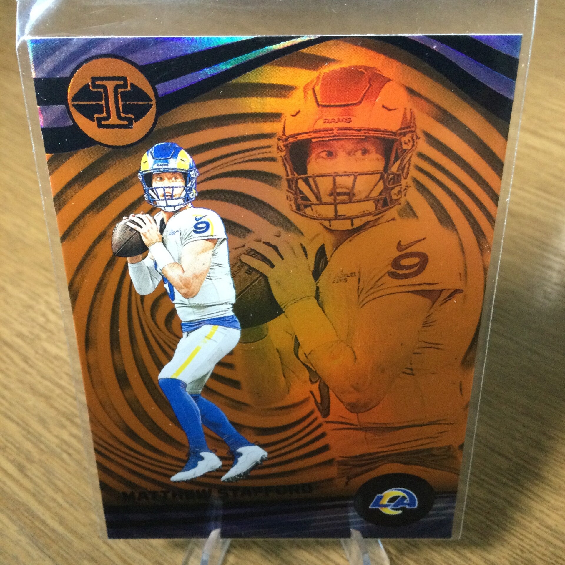 MATTHEW STAFFORD - 2023 PANINI ILLUSIONS - ORANGE PARALLEL #67