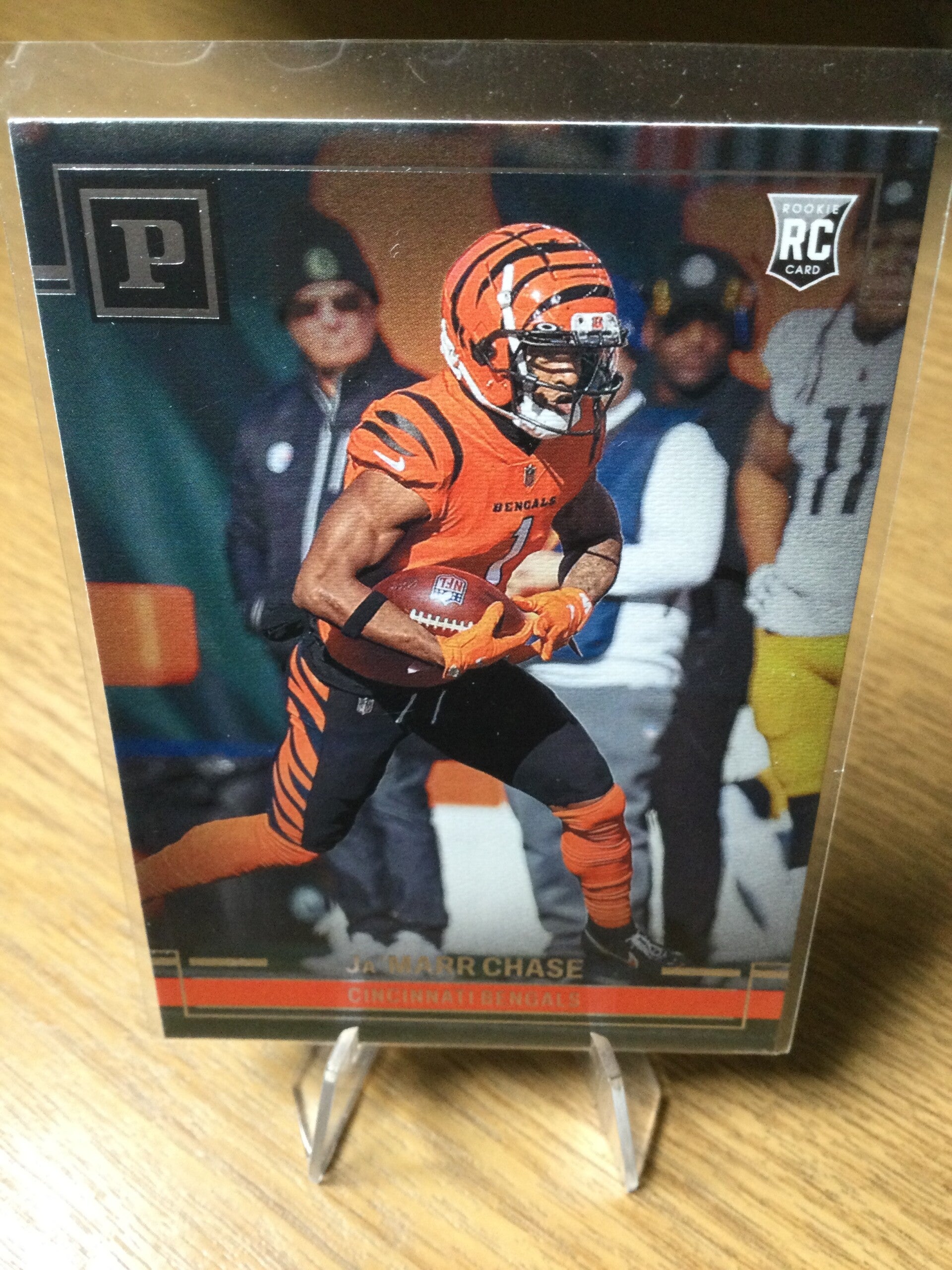 JA'MARR CHASE RC - 2021 PANINI CHRONICLES PANINI - PANINI ROOKIE #PA-24