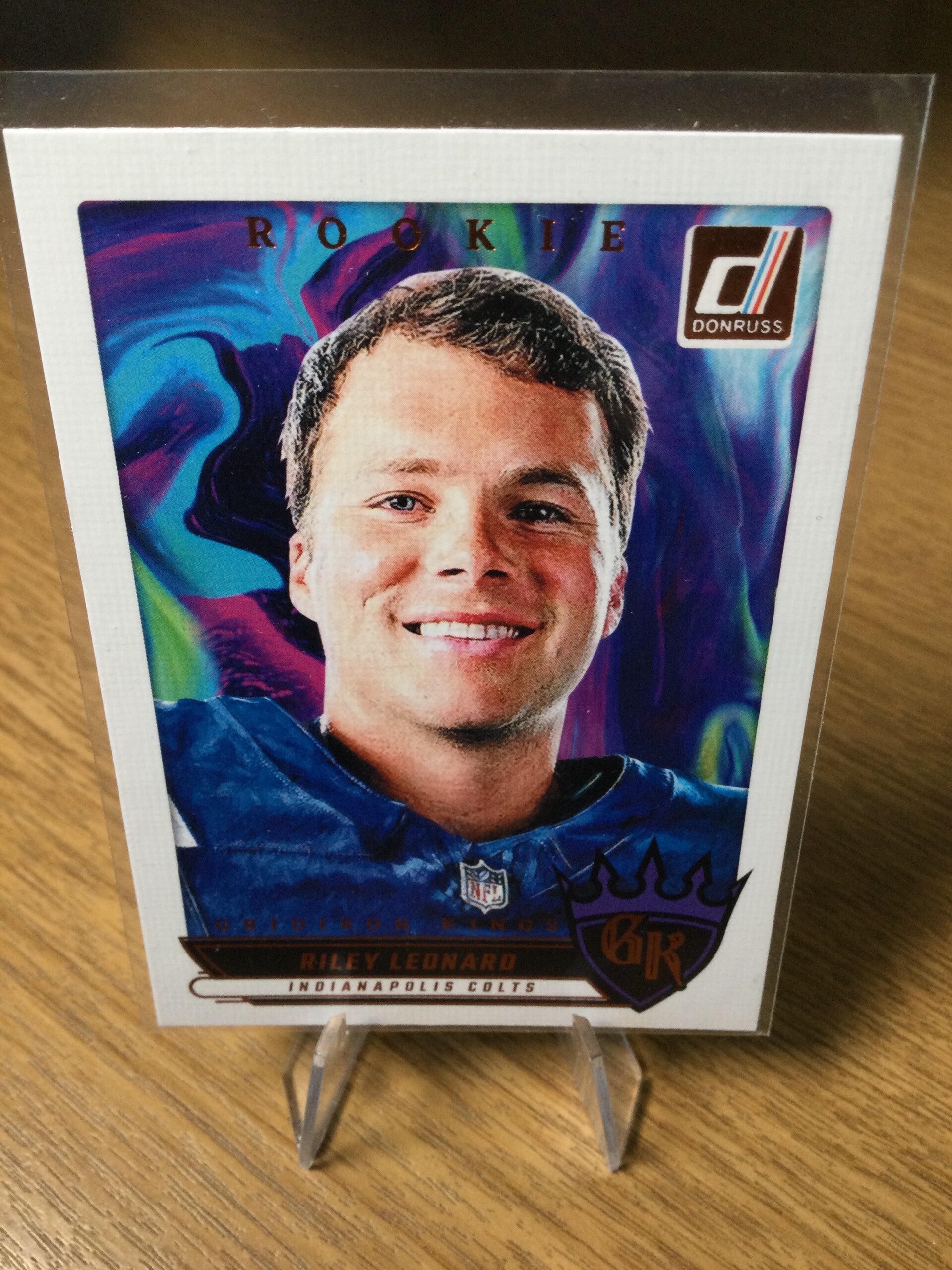 RILEY LEONARD RC - 2025 PANINI DONRUSS - ROOKIE GRIDIRON KINGS #RGK-RLD