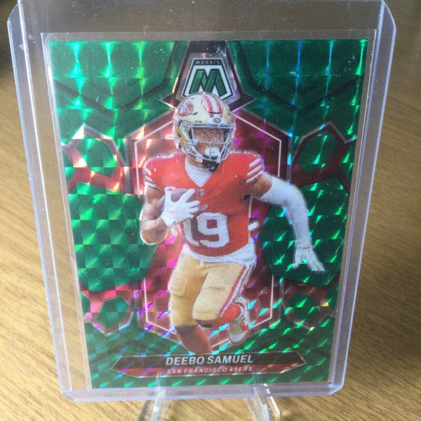 DEEBO SAMUEL – 2024 PANINI MOSAIC – GREEN MOSAIC PRIZM #192