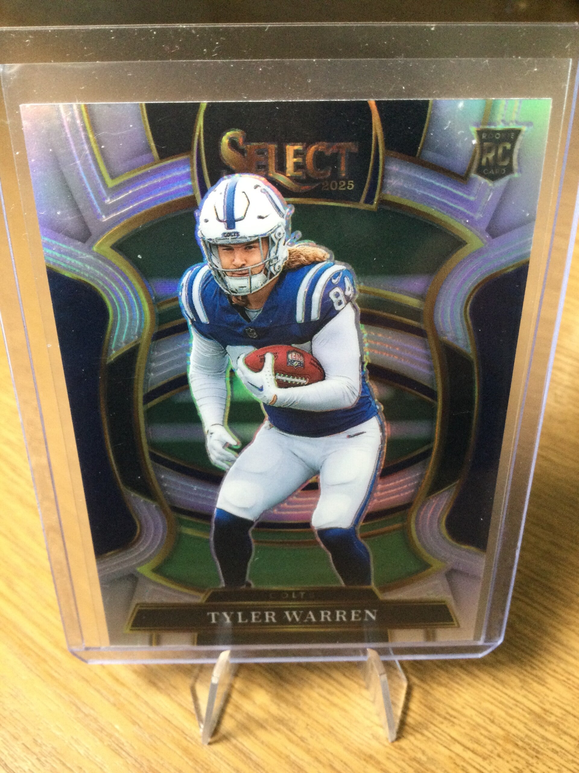 TYLER WARREN RC - 2025 PANINI SELECT - CONCOURSE LEVEL SILVER PRIZM #33