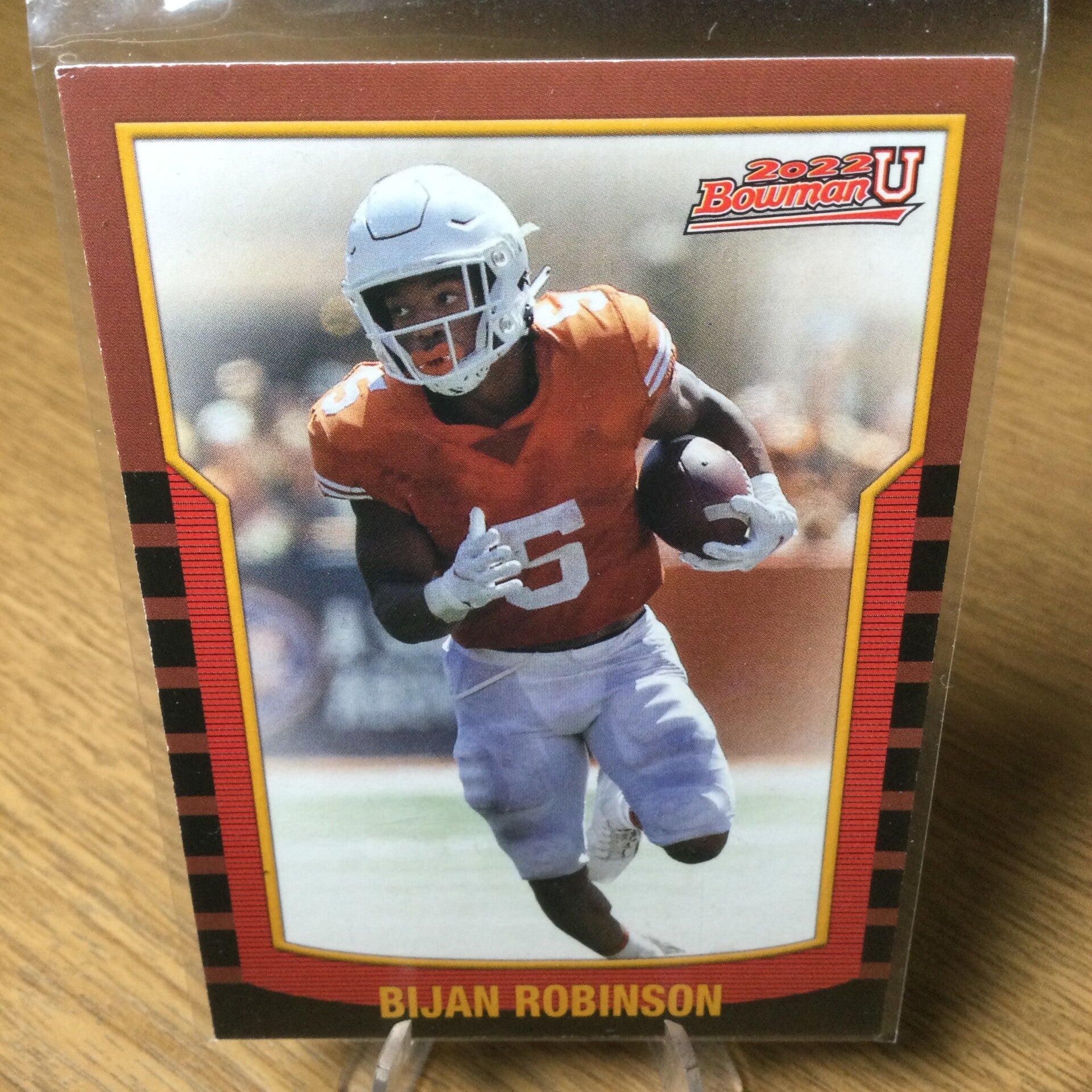 BIJAN ROBINSON - 2022 TOPPS BOWMAN - COLLEGE BASE #2KB-22