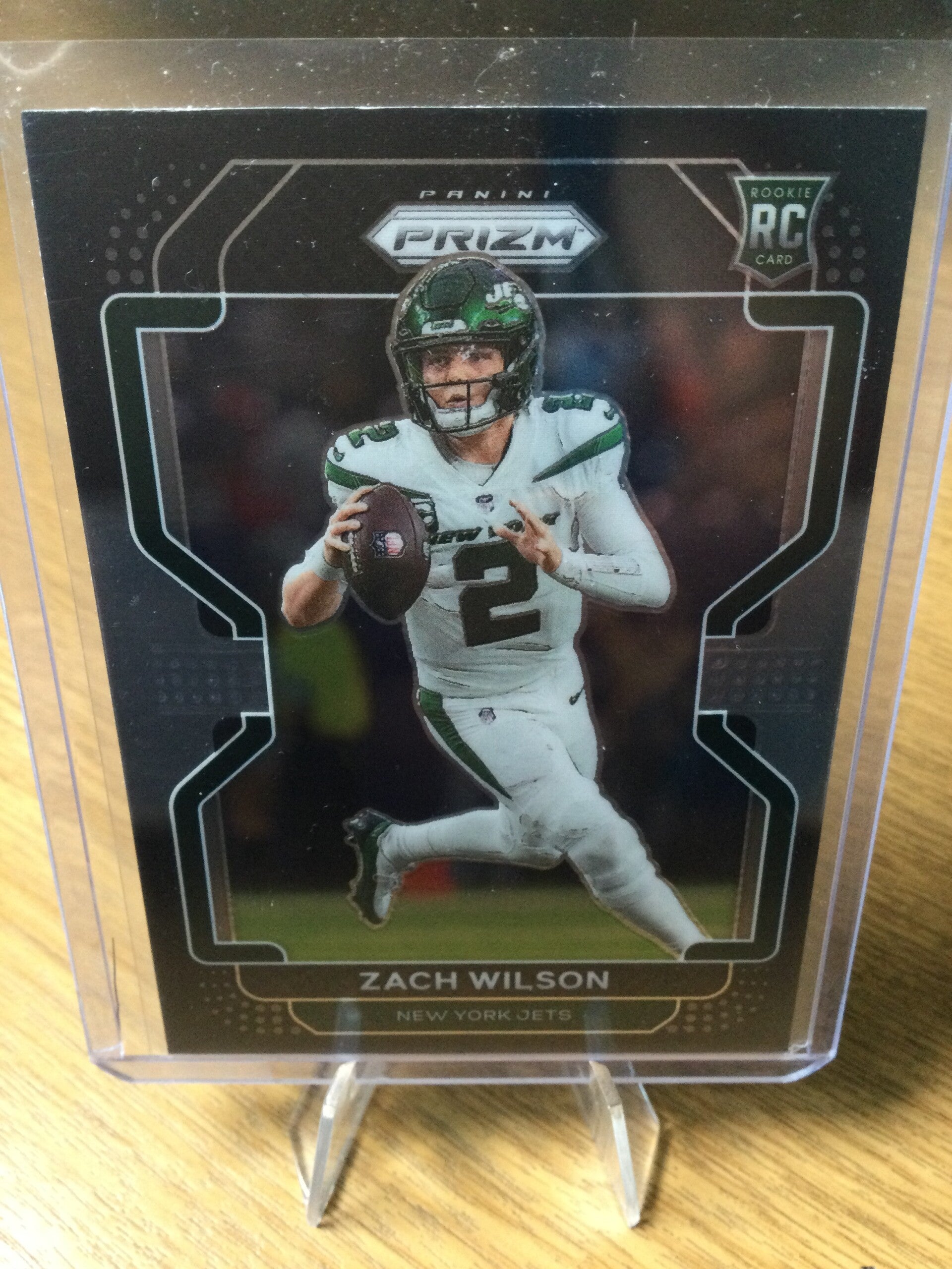 ZACH WILSON RC - 2021 PANINI CHRONICLES PRIZM - PRIZM BLACK #PB-2