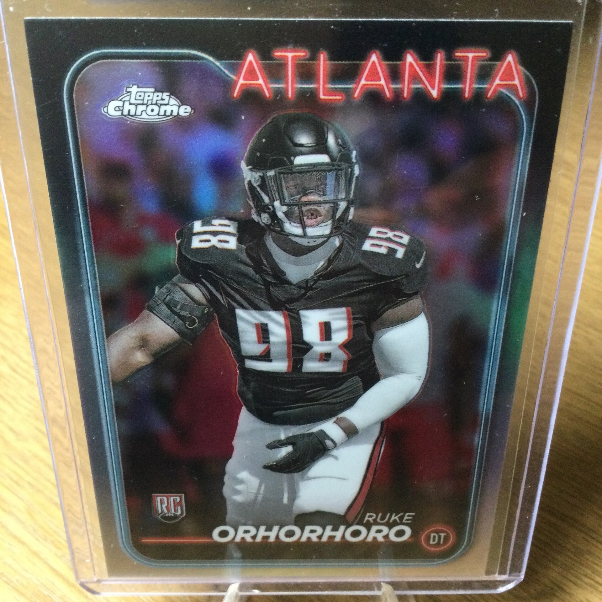 RUKE ORHORHORO RC - 2024 TOPPS CHROME - REFRACTOR #279