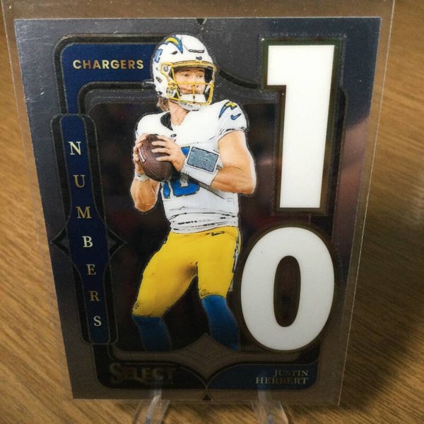 JUSTIN HERBERT - 2024 PANINI SELECT - NUMBERS #17