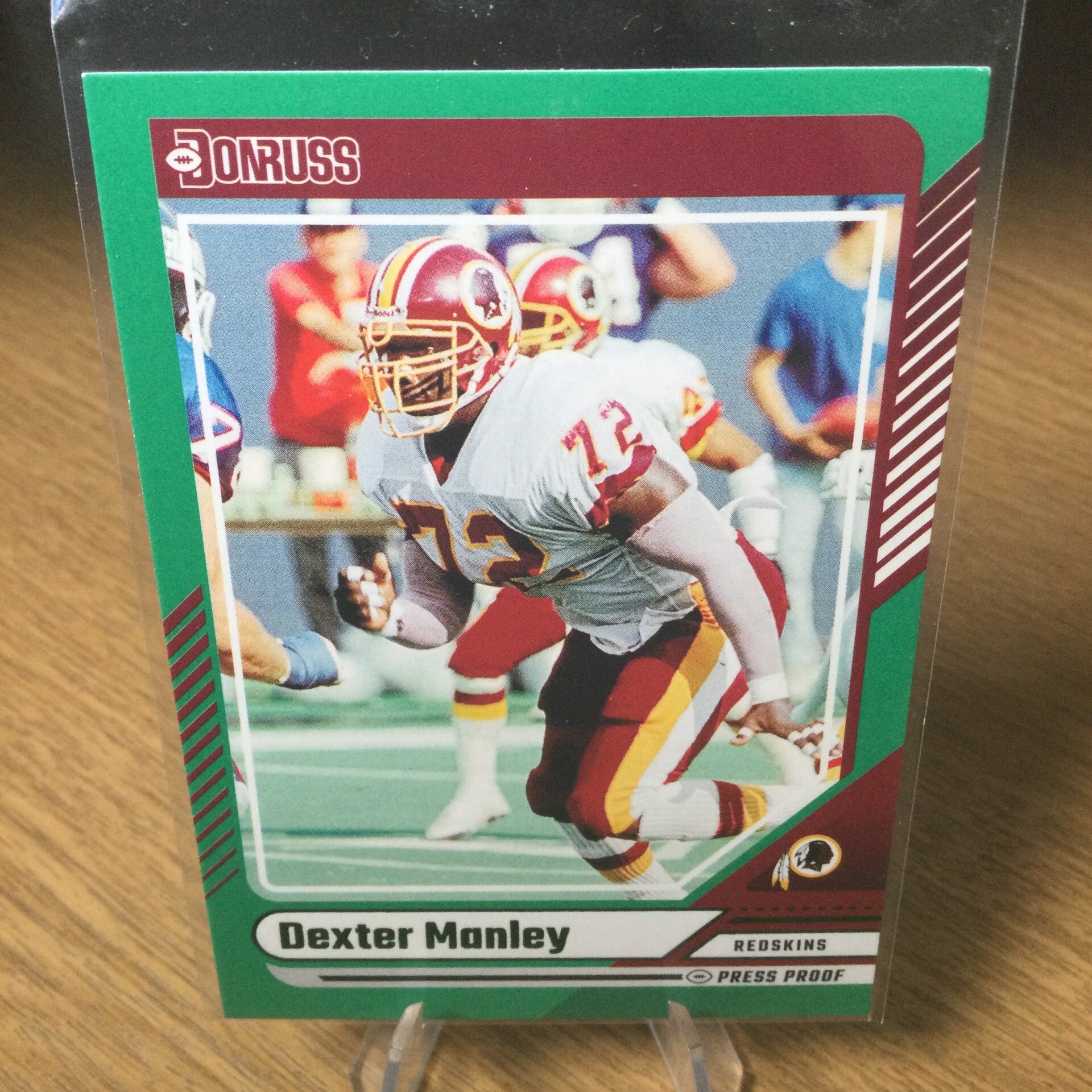 DEXTER MANLEY - 2024 Panini Donruss - PRESS PROOF GREEN PARALLEL #156