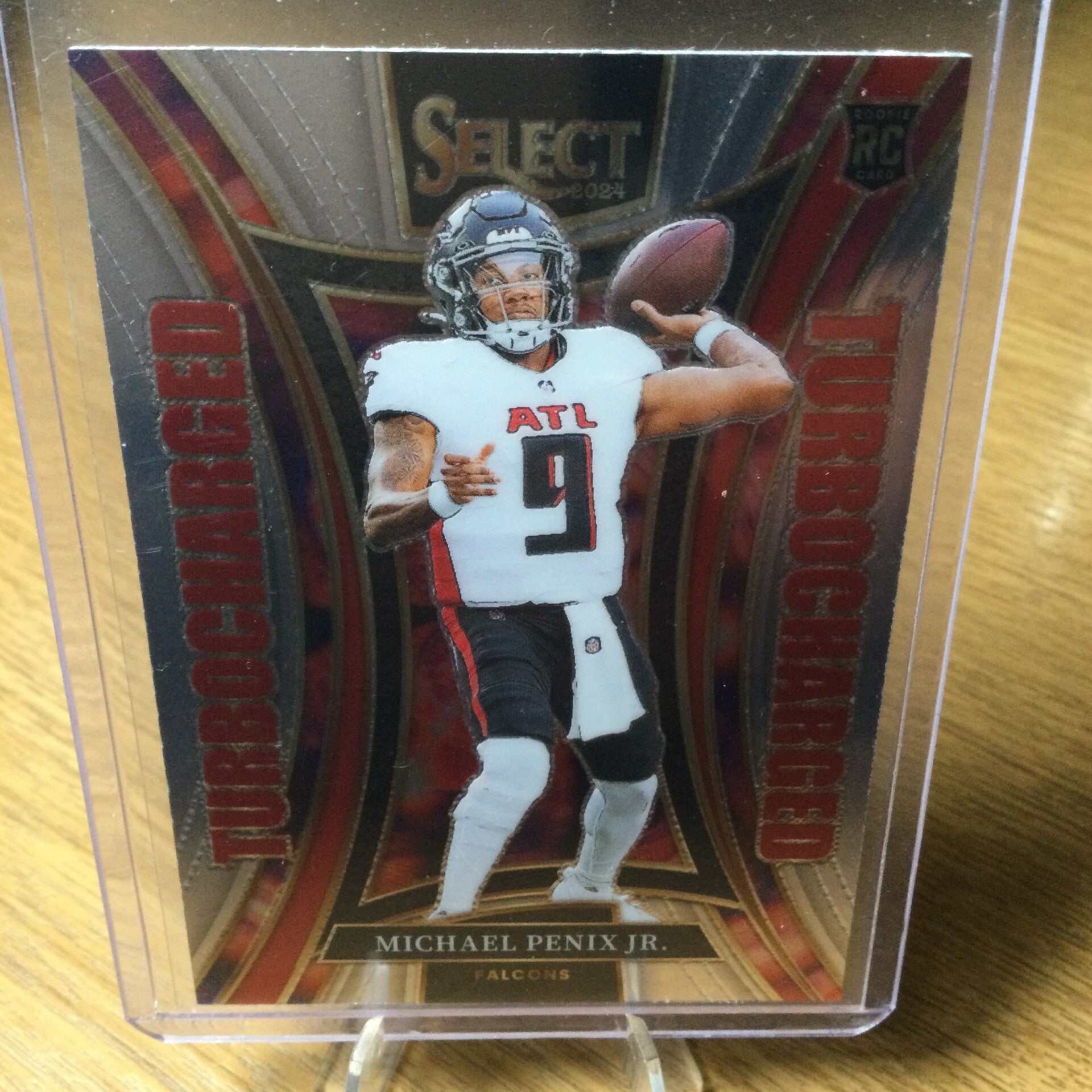 MICHAEL PENIX JR. RC - 2024 PANINI SELECT - TURBOCHARGED #21