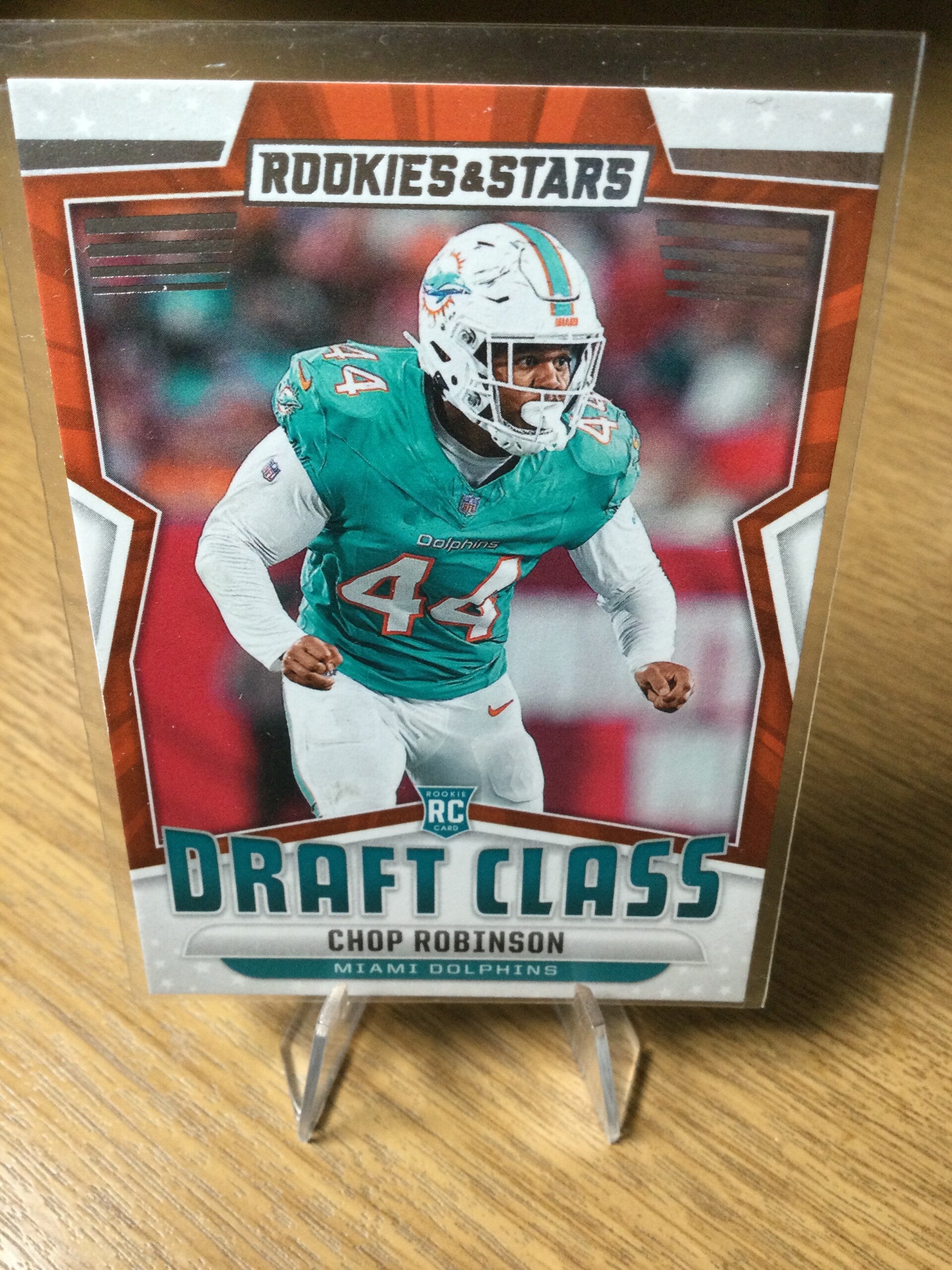 CHOP ROBINSON RC - 2024 PANINI ROOKIES & STARS - DRAFT CLASS #DC-CRN