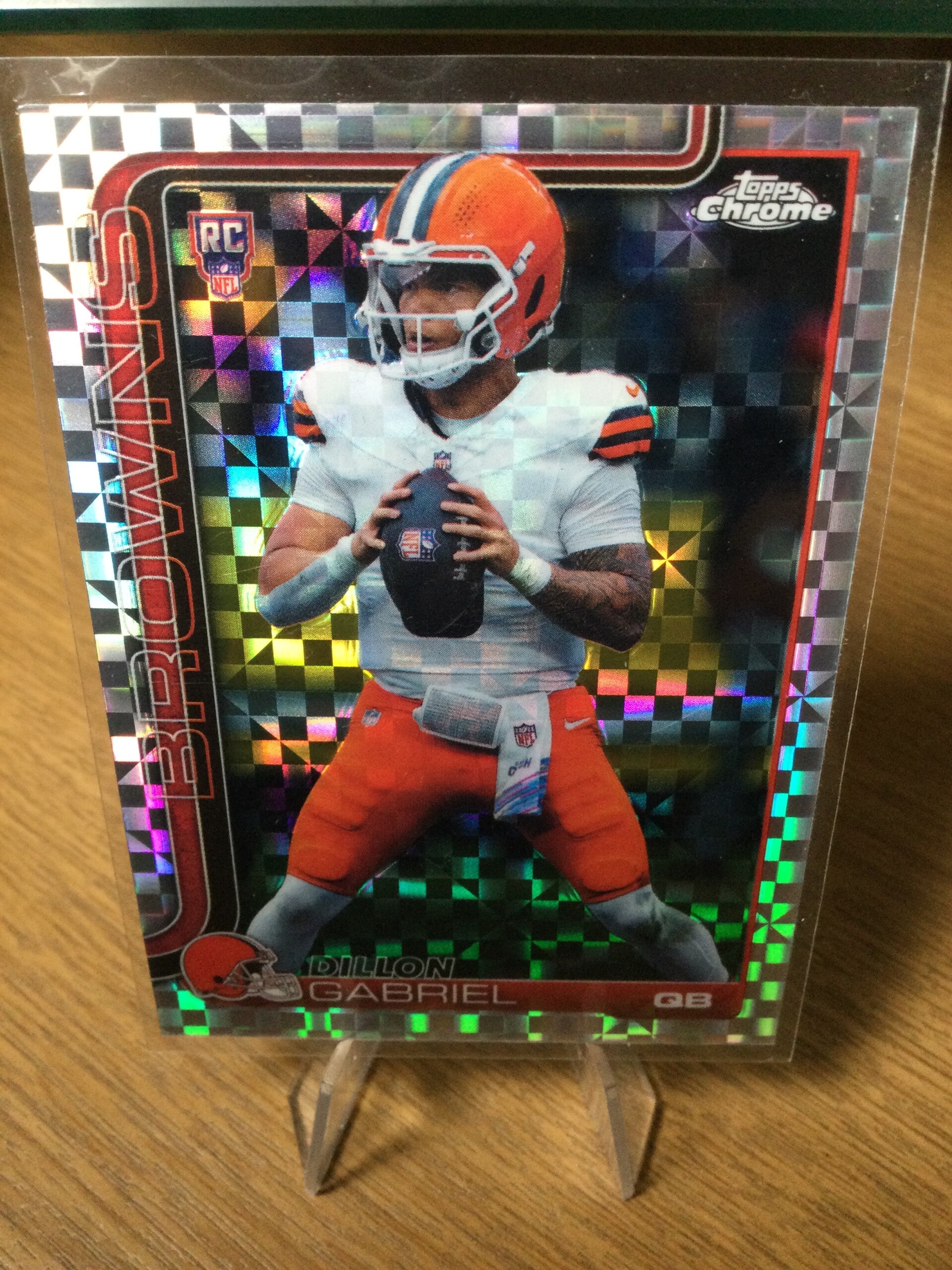 DILLON GABRIEL RC - 2025 TOPPS CHROME - X-FRACTOR #317