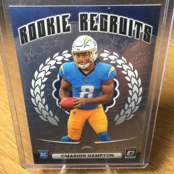 OMARION HAMPTON RC - 2025 PANINI DONRUSS OPTIC - ROOKIE RECRUITS #12