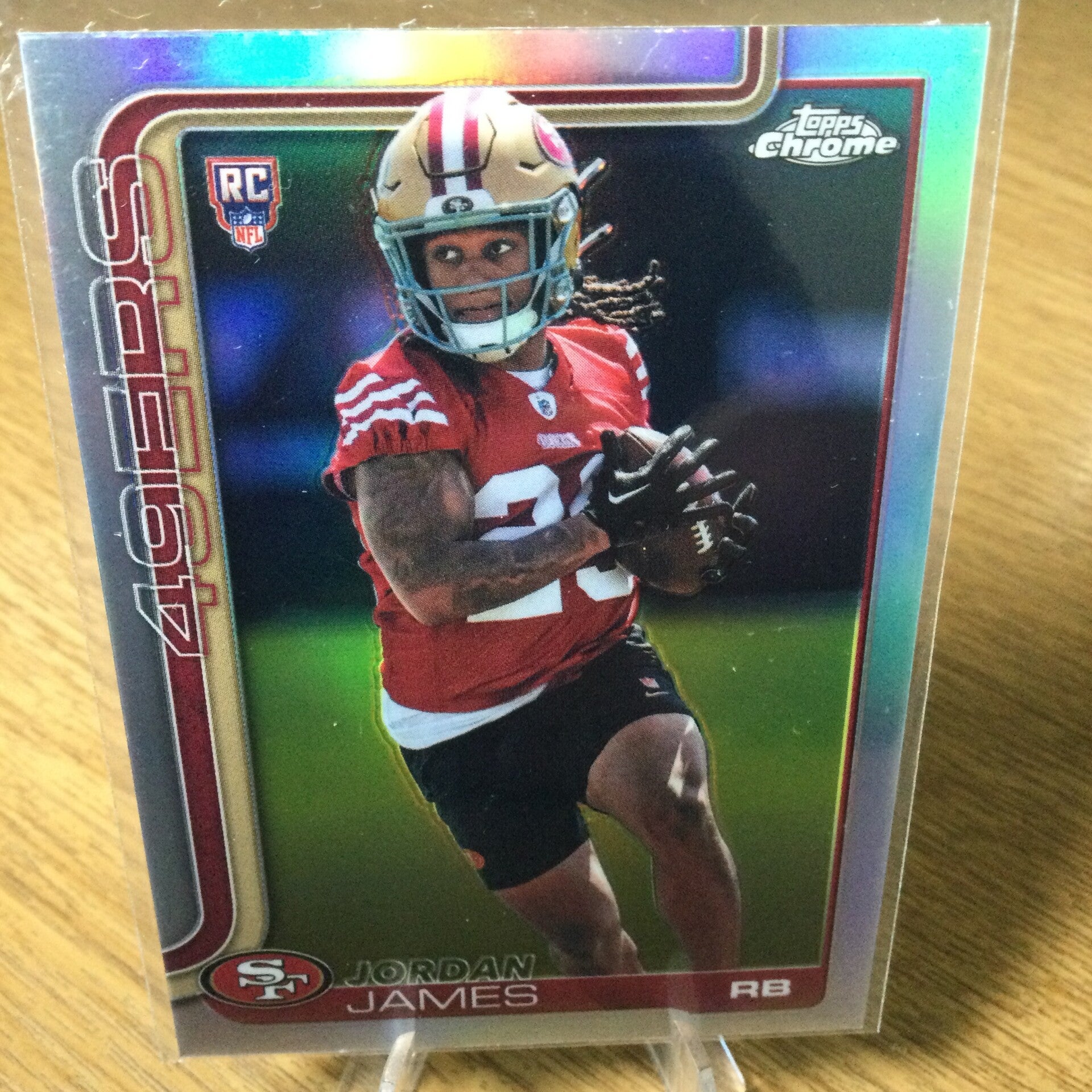 JORDAN JAMES RC - 2025 TOPPS CHROME - REFRACTOR #329