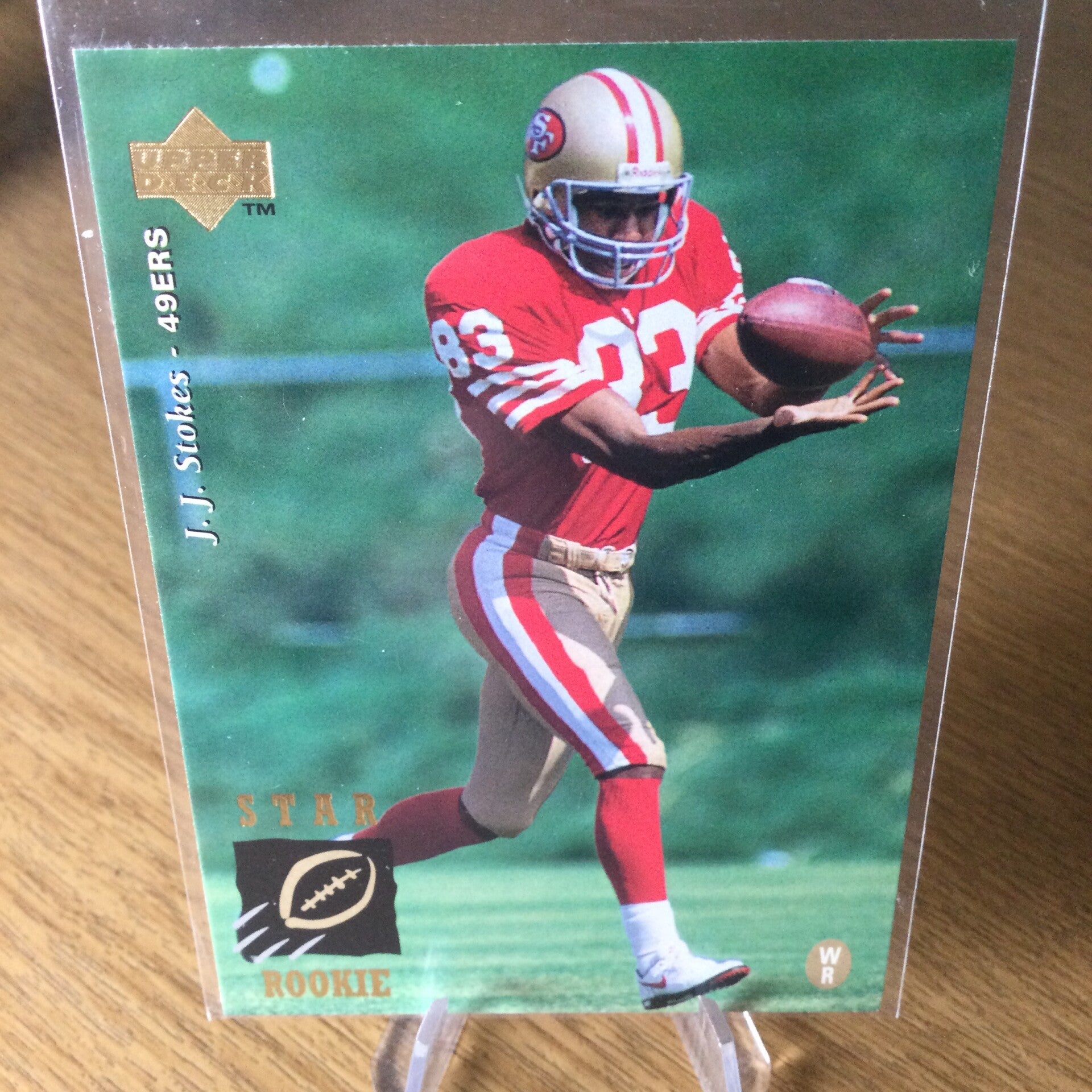J.J. STOKES RC - 1995 Upper Deck - STAR ROOKIE #10