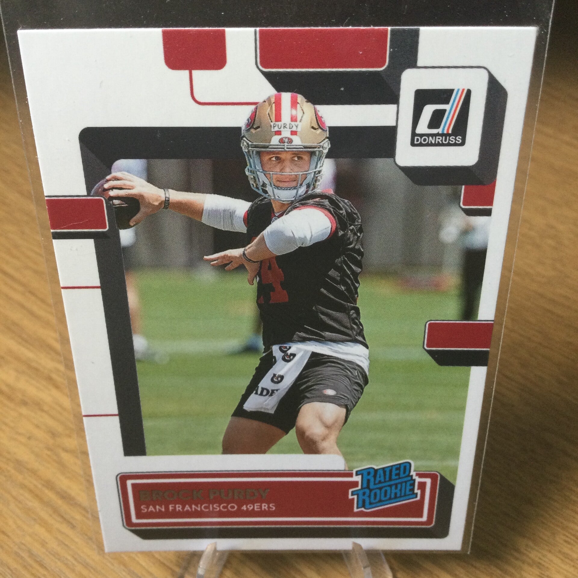 BROCK PURDY RC - 2022 Panini Donruss - RATED ROOKIE BASE #374