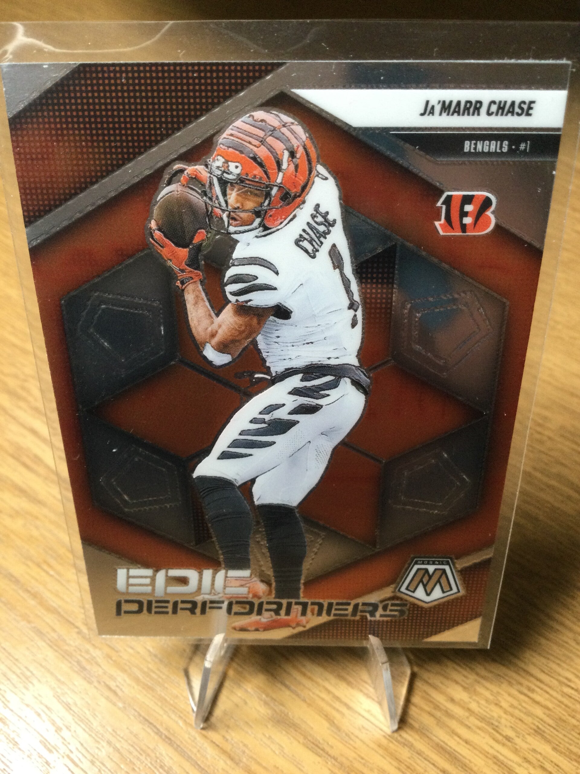 JA'MARR CHASE - 2025 PANINI MOSAIC - EPIC PERFORMERS #1