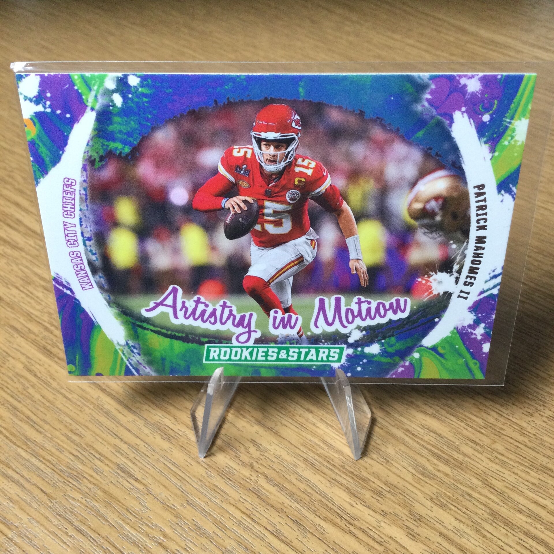 PATRICK MAHOMES II - 2024 PANINI ROOKIES & STARS - ARTISTRY IN MOTION #AIM-PMS