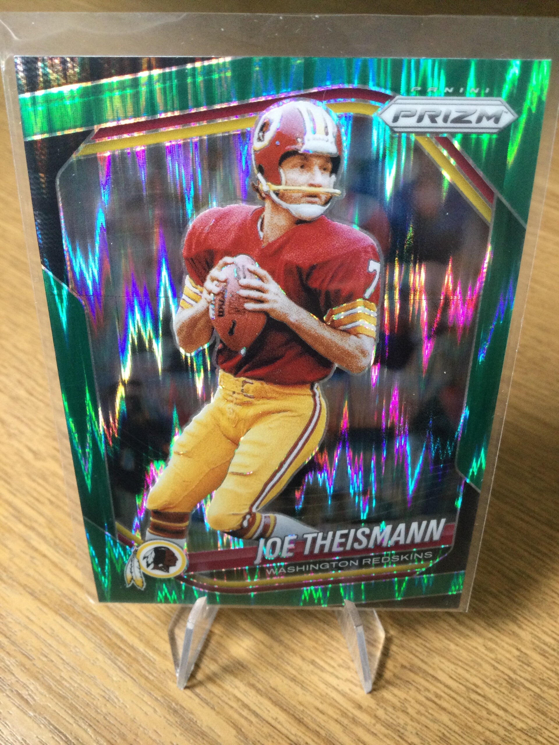 JOE THEISMANN - 2025 PANINI PRIZM - GREEN FLASH PRIZM #284