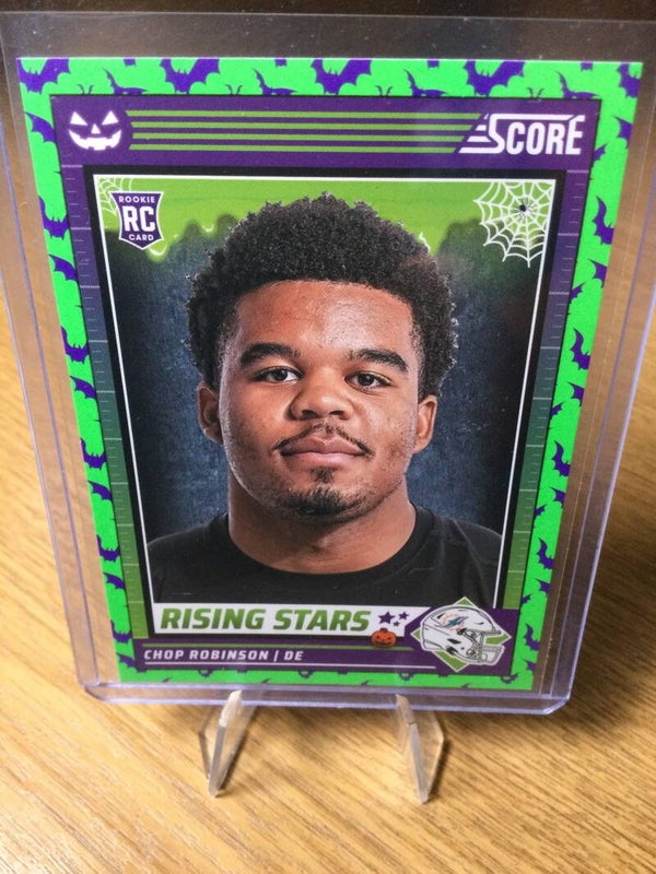 CHOP ROBINSON RC - 2024 PANINI SCORE-A-TREAT - RISING STARS #12