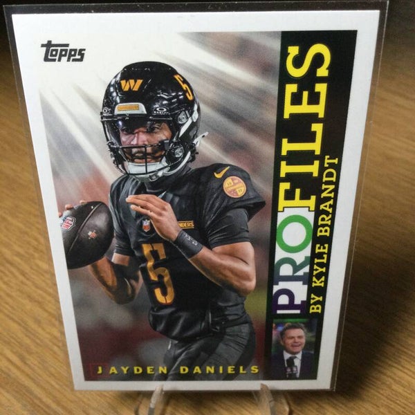 JAYDEN DANIELS - 2026 TOPPS FLAGSHIP - PROFILES BY KYLE BRANDT #TP-18