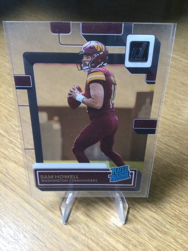 SAM HOWELL RC - 2022 PANINI CLEARLY DONRUSS - RATED ROOKIE CLEARLY #55