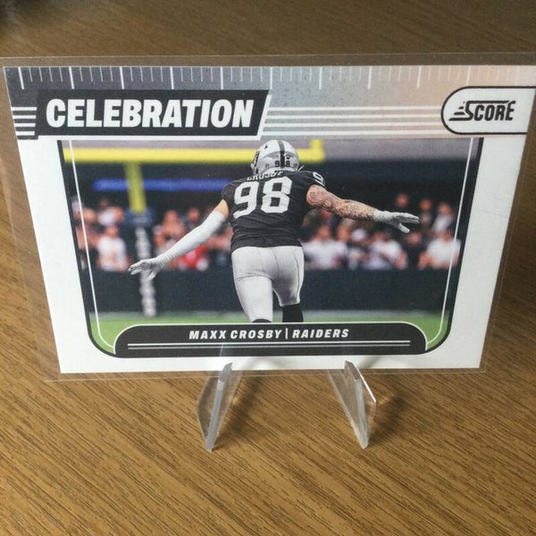 MAXX CROSBY - 2024 Panini Score - CELEBRATION #C-MCY