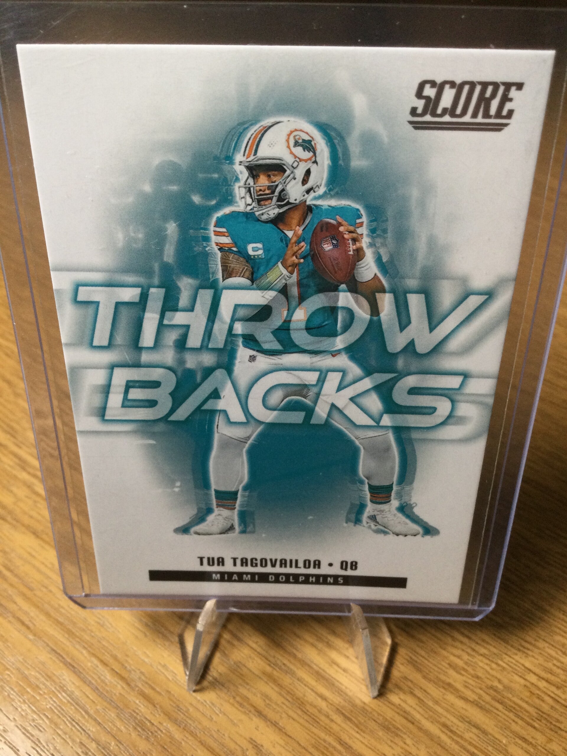 TUA TAGOVAILOA - 2025 PANINI SCORE - THROW BACKS #22