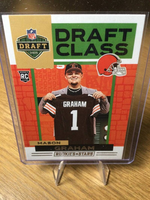 MASON GRAHAM RC - 2025 PANINI ROOKIES & STARS - DRAFT CLASS #6